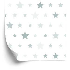Papier Peint Pour Les Enfants - Stars In Shades Of Grey – Image 2