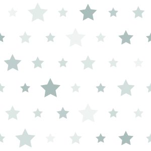 Papier Peint Pour Les Enfants - Stars In Shades Of Grey – Image 1
