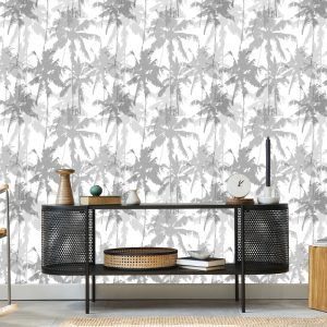 Papier Peint Arbres, Plantes, Palmiers Pour Salon, Chambre – Image 5