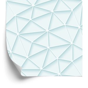 Papier Peint Géométrique 3D Moderne Pour Le Salon – Image 2