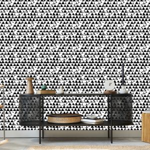 Papier Peint Triangles Noirs Et Blancs – Image 5