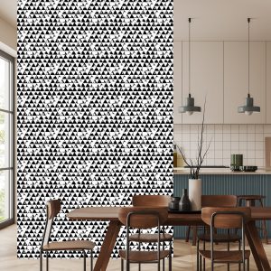 Papier Peint Triangles Noirs Et Blancs – Image 4