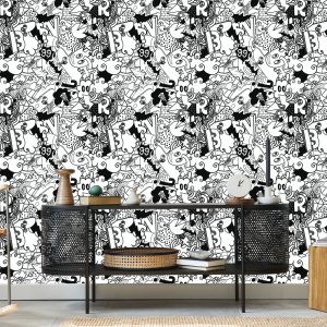 Papier Peint Graffiti À La Mode – Image 5