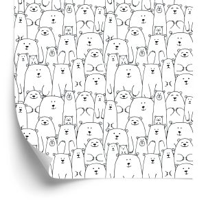 Papier Peint La Famille Des Ours – Image 2