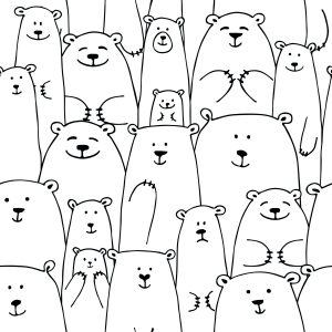 Papier Peint Ours Animaux – Image 1