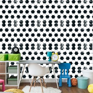 Papier Peint Chambre De Football Pour Un Garçon – Image 4