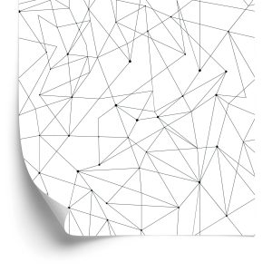 Papier Peint Motifs Géométriques Modernes – Image 2