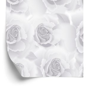Papier Peint Roses Grises – Image 2