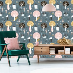 Papier Peint Plantes Arbre Ours En Peluche – Image 6