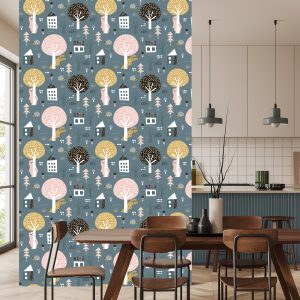 Papier Peint Plantes Arbre Ours En Peluche – Image 4