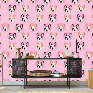 Papier Peint Pour Les Enfants - Chiens Et Pattes – Image 5