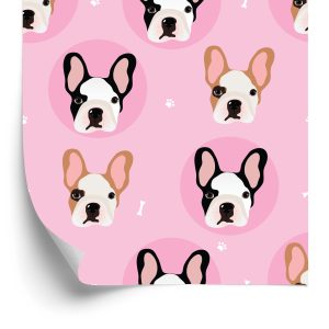 Papier Peint Pour Les Enfants - Chiens Et Pattes – Image 2
