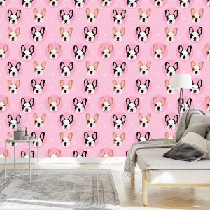 Papier Peint Pour Les Enfants - Chiens Et Pattes – Image 3