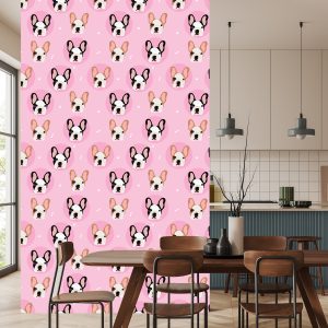 Papier Peint Pour Les Enfants - Chiens Et Pattes – Image 4