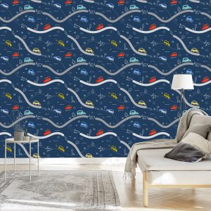 Papier Peint Voitures Colorées – Image 3