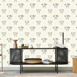 Papier Peint Pour Enfants - Chiens Et Chats – Image 5