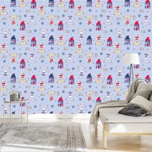 Papier Peint Cottages Star Teddies – Image 3