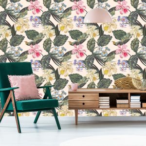 Papier Peint Fleurs Colorées – Image 6