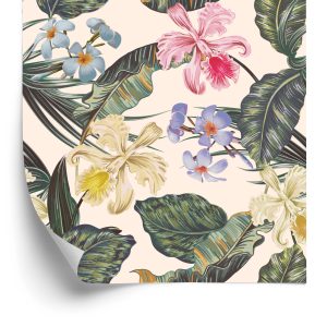 Papier Peint Fleurs Colorées – Image 2