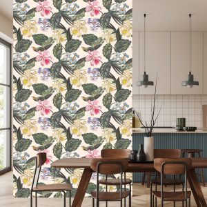 Papier Peint Fleurs Colorées – Image 4