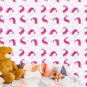 Papier Peint Pour Les Enfants - Licornes Endormies – Image 6