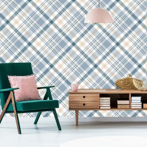 Papier Peint Treillis Optique 3D Pour Salon, Bureau – Image 6