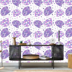 Papier Peint Pour Les Enfants Animaux De La Forêt Colorée Du Coeur – Image 5