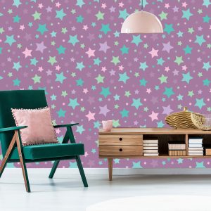 Papier Peint Pour Les Enfants - Belles Étoiles – Image 6
