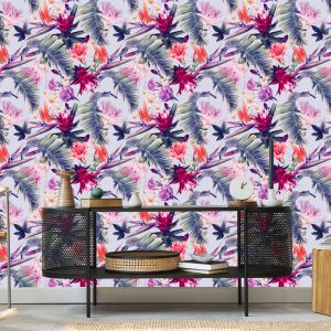 Papier Peint Fleurs Multicolores – Image 5