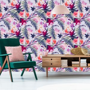 Papier Peint Fleurs Multicolores – Image 6