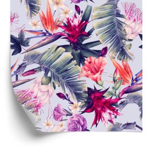 Papier Peint Fleurs Multicolores – Image 2