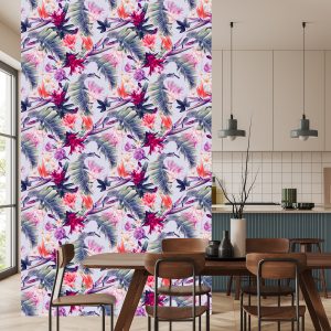 Papier Peint Fleurs Multicolores – Image 4