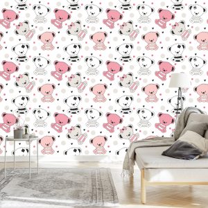 Papier Peint Ours Colorés – Image 3