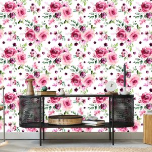 Papier Peint Roses Colorées – Image 5