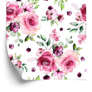 Papier Peint Roses Colorées – Image 2