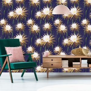 Papier Peint Fleurs Lumineuses – Image 6