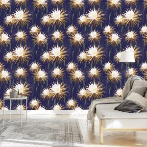 Papier Peint Fleurs Lumineuses – Image 3