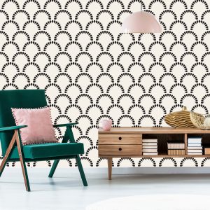 Papier Peint Fleurs Géométriques – Image 6