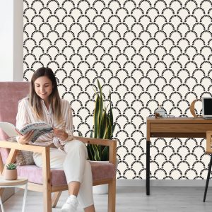 Papier Peint Fleurs Géométriques – Image 7