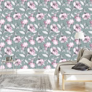 Papier Peint Pivoines Lumineuses – Image 3