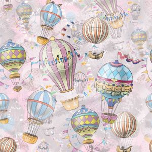 Papier Peint Ballons De Plusieurs Couleurs – Image 1