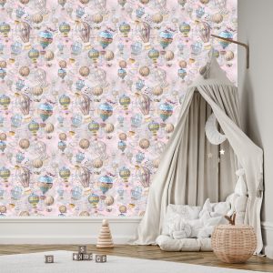 Papier Peint Ballons De Plusieurs Couleurs – Image 3