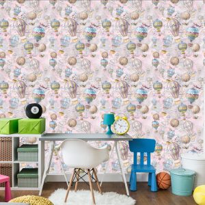 Papier Peint Ballons De Plusieurs Couleurs – Image 4