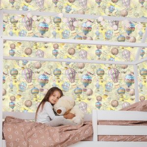 Papier Peint Ballons Aux Couleurs Pastel – Image 7