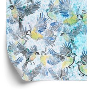 Papier Peint Mésange Volante – Image 2