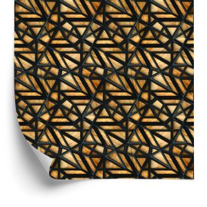 Papier Peint Modèle 3D En Bois – Image 2