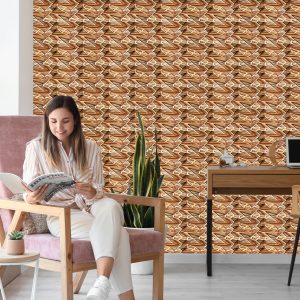 Papier Peint L'abstraction En Bois – Image 7