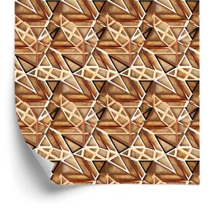 Papier Peint L'abstraction En Bois – Image 2