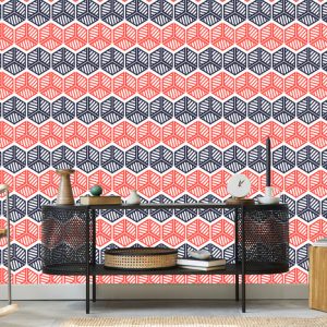 Papier Peint Motifs Géométriques Colorés – Image 5