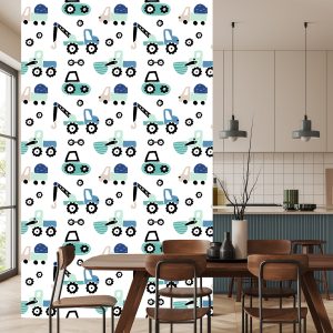 Papier Peint Machines Sur Fond Clair – Image 4